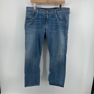 Agolde Vintage Blue Straight Leg Jeans